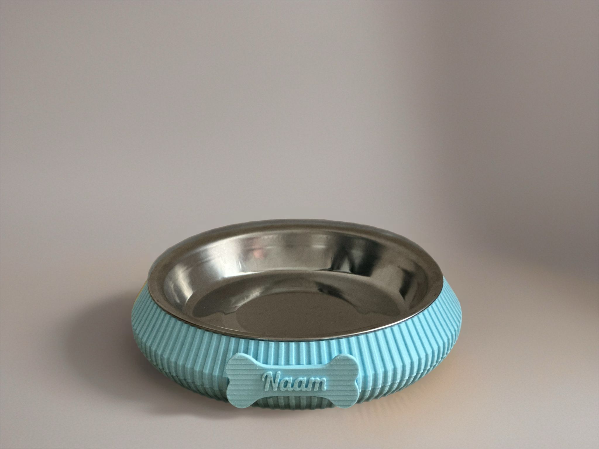 happy woef hondenbowl been smal