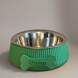 happy woef hondenbowl been medium