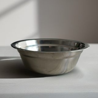 Inzetkom RVS kat - Medium