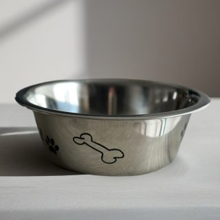 Inzetkom RVS hond - Large