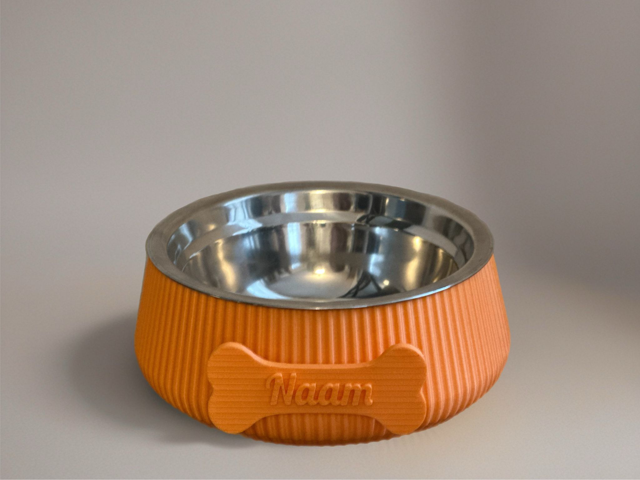 happy woef hondenbowl been medium