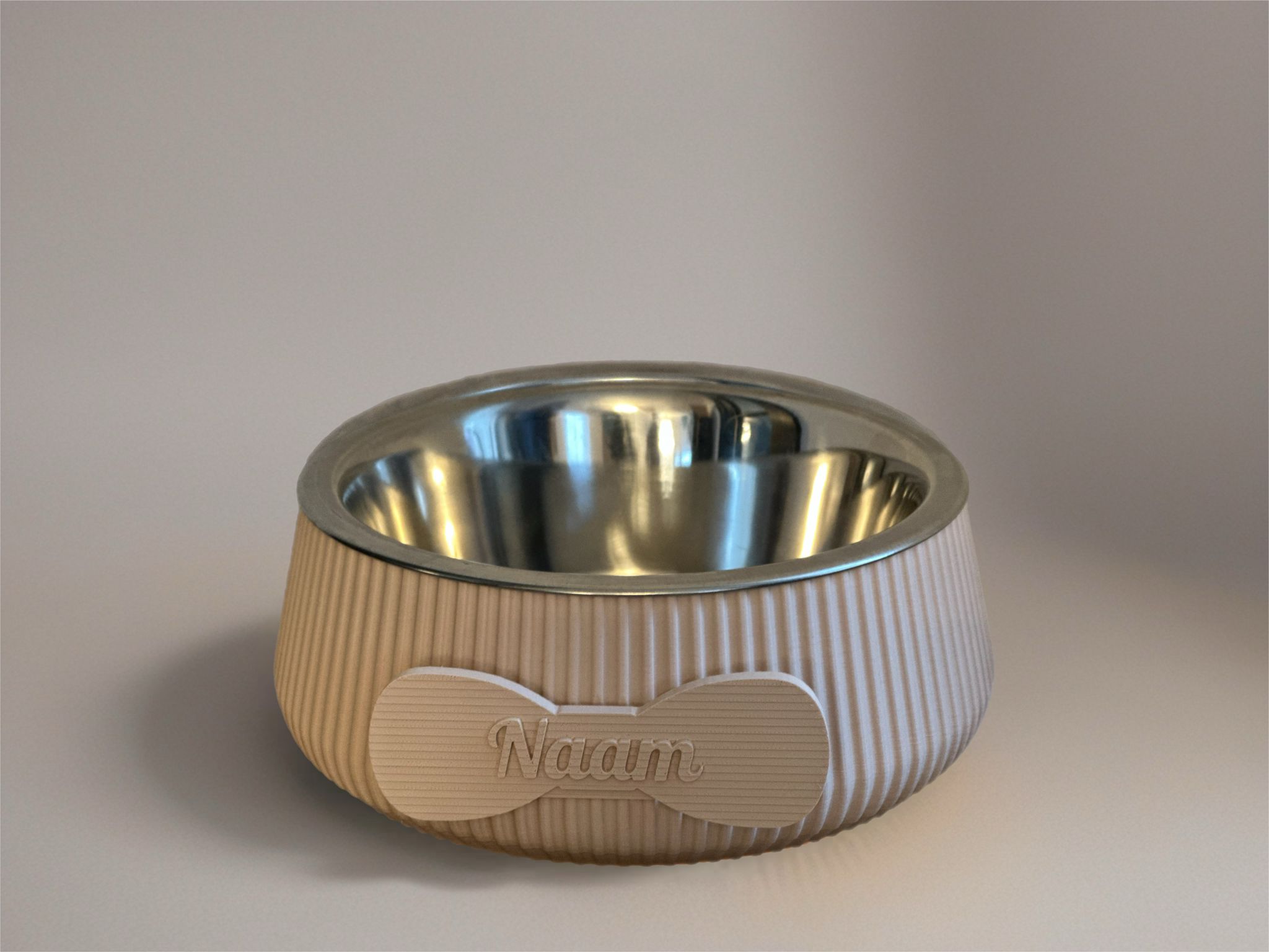 happy woef hondenbowl strik medium