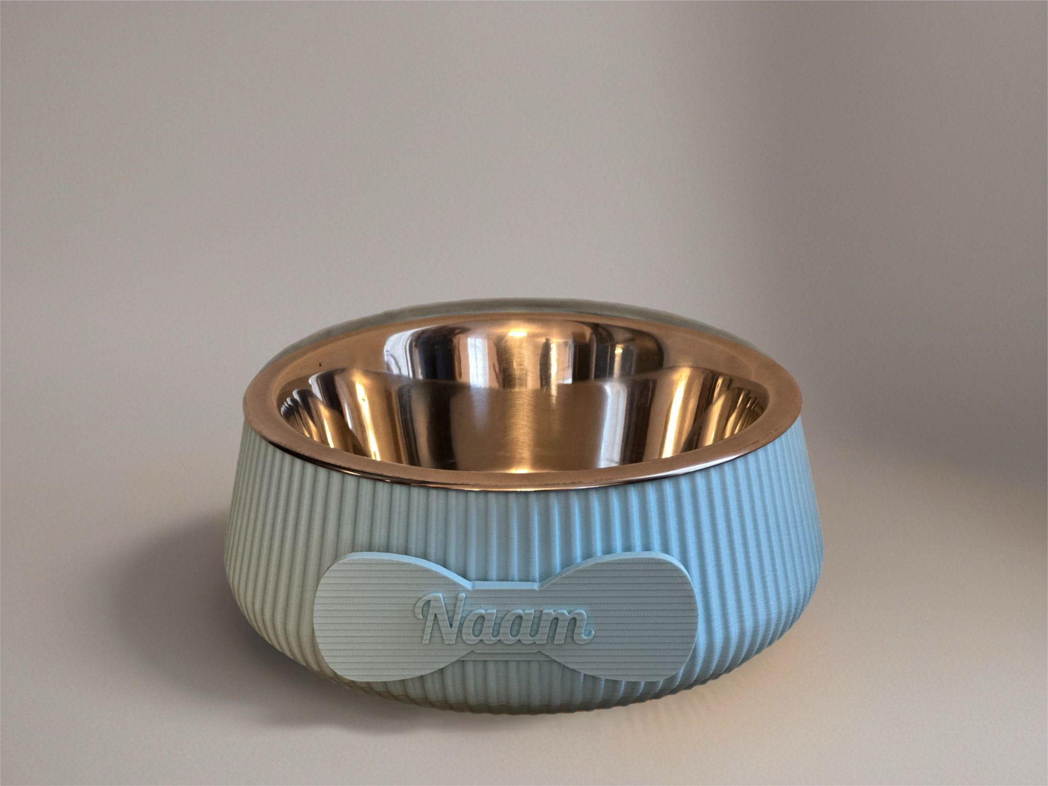 happy woef hondenbowl strik medium