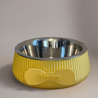 happy woef hondenbowl strik medium