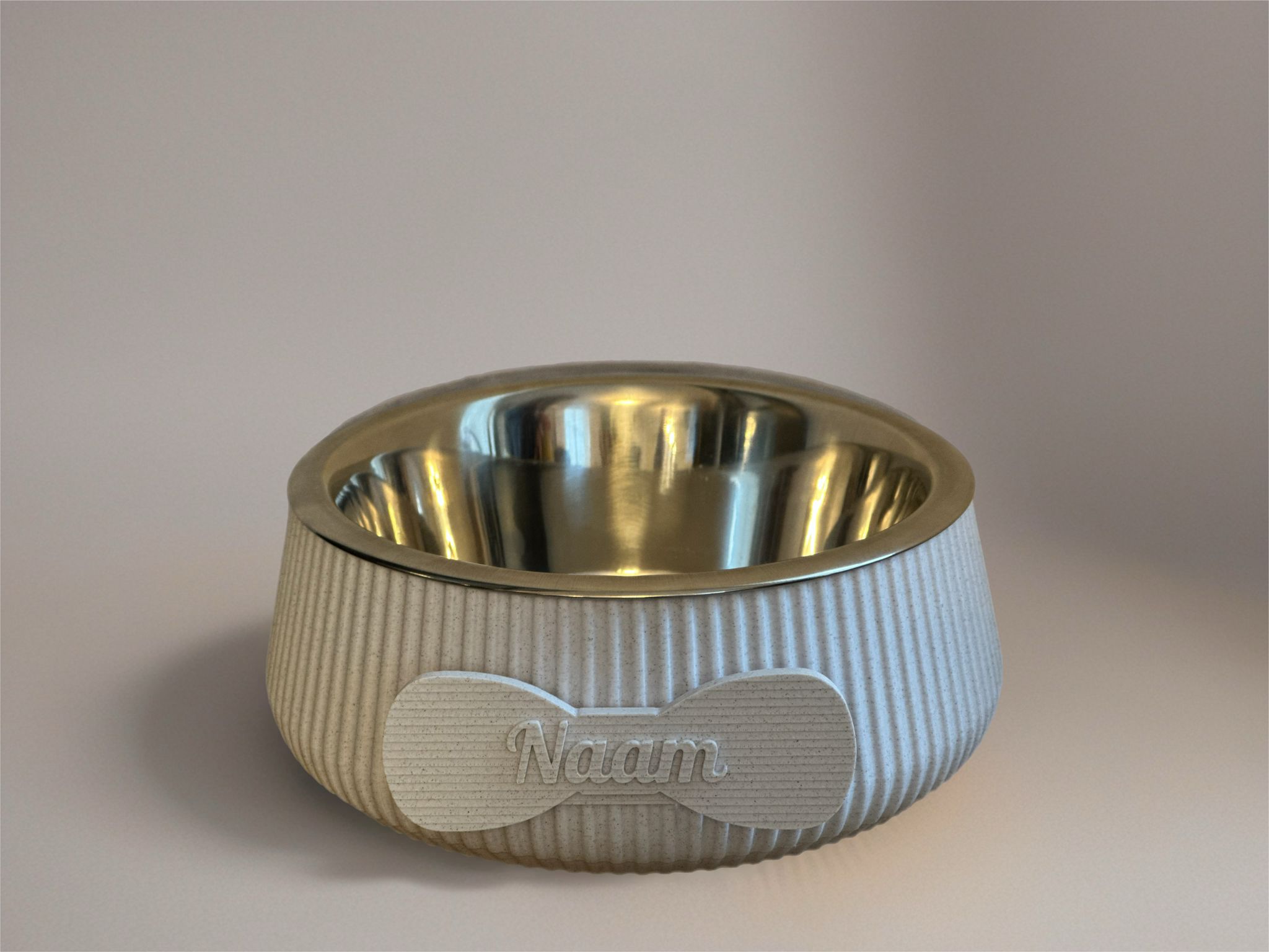 happy woef hondenbowl strik medium