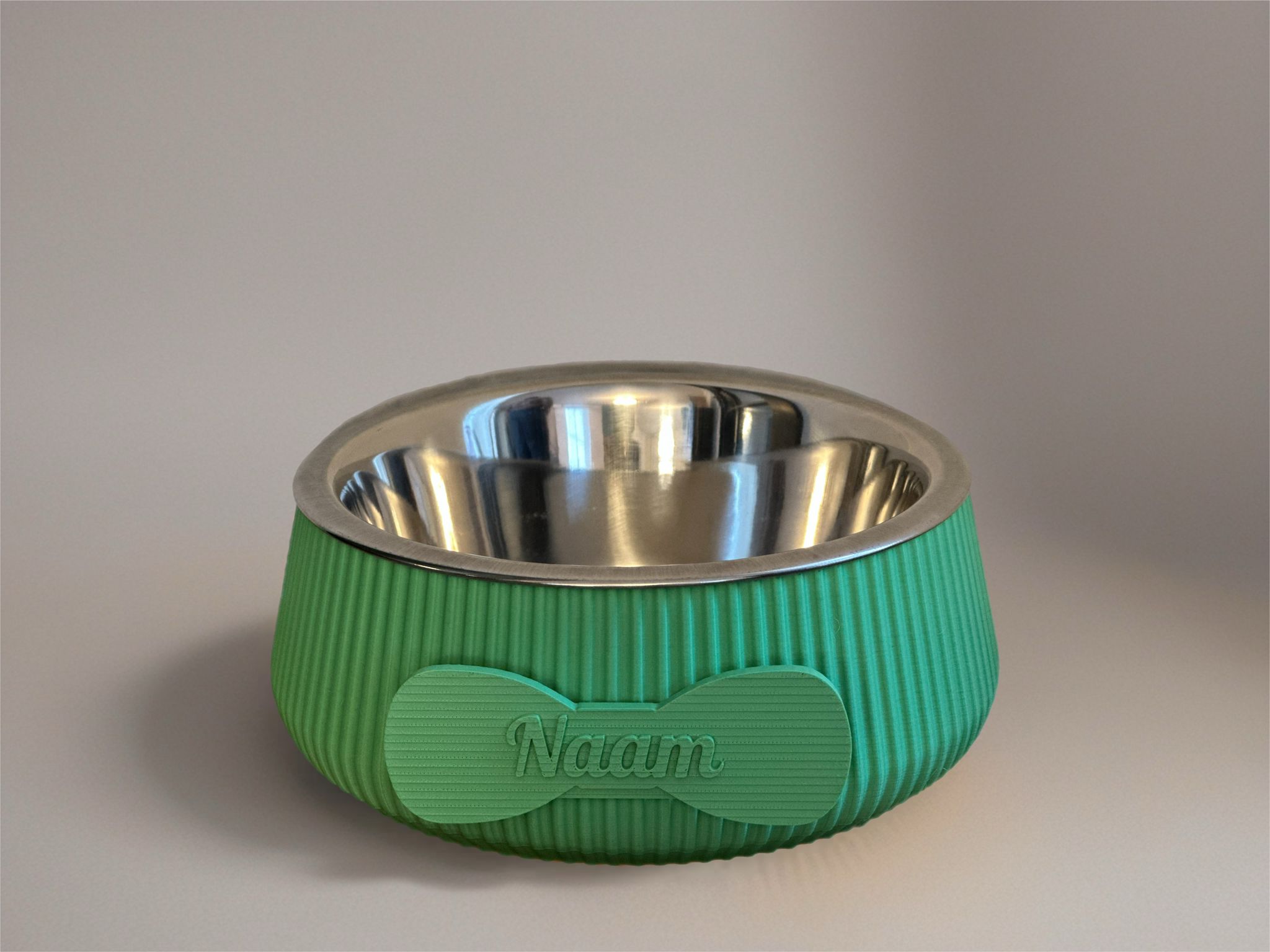 happy woef hondenbowl strik medium