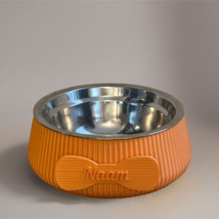 happy woef hondenbowl strik medium