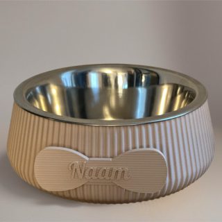 happy woef hondenbowl strik groot