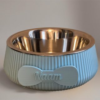 happy woef hondenbowl strik groot