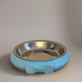 happy woef hondenbowl strik smal