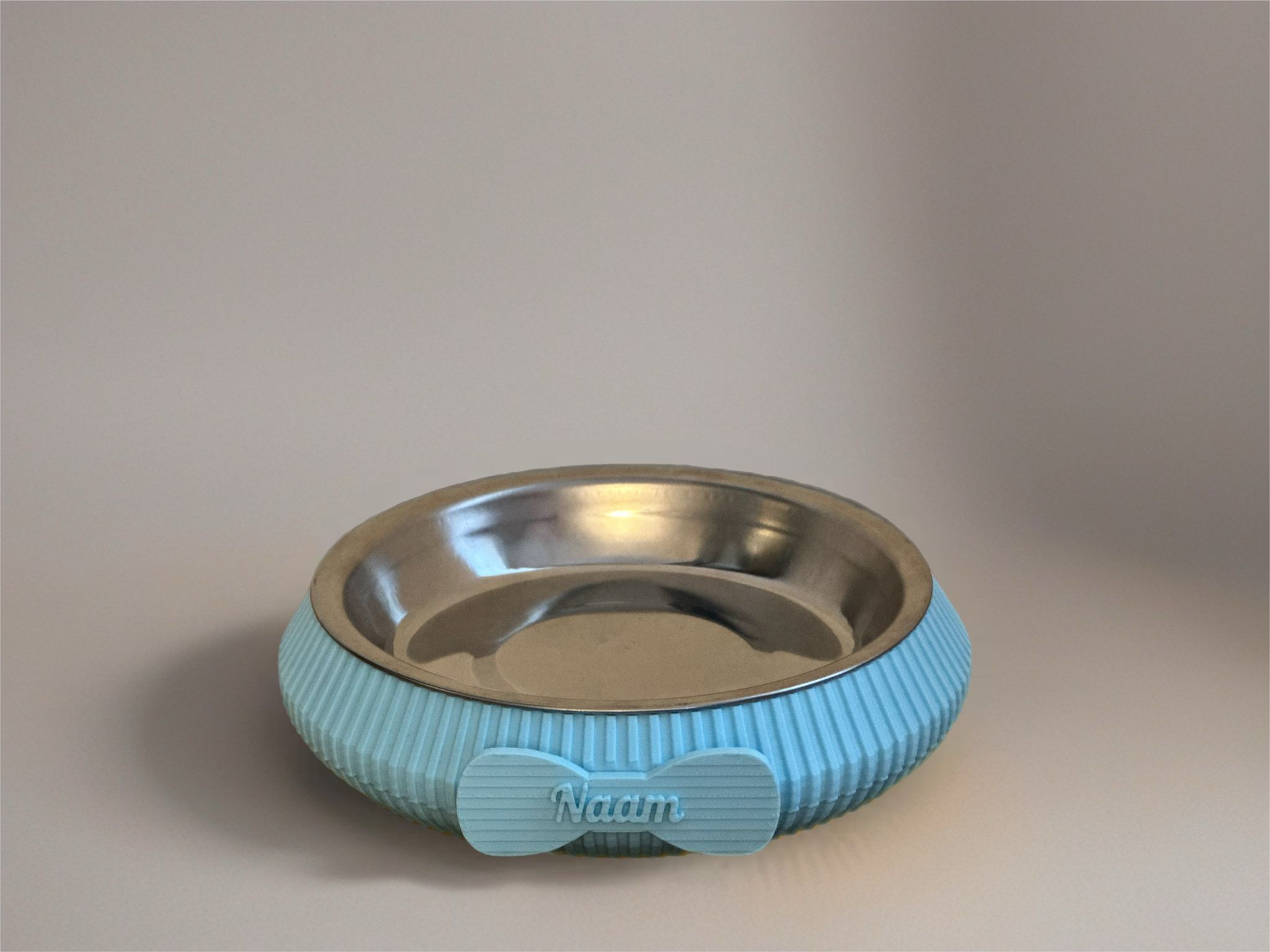 happy woef hondenbowl strik smal