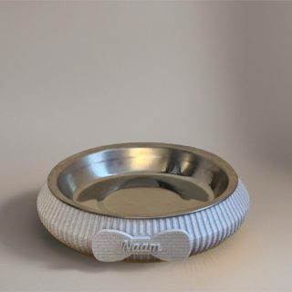 happy woef hondenbowl strik smal