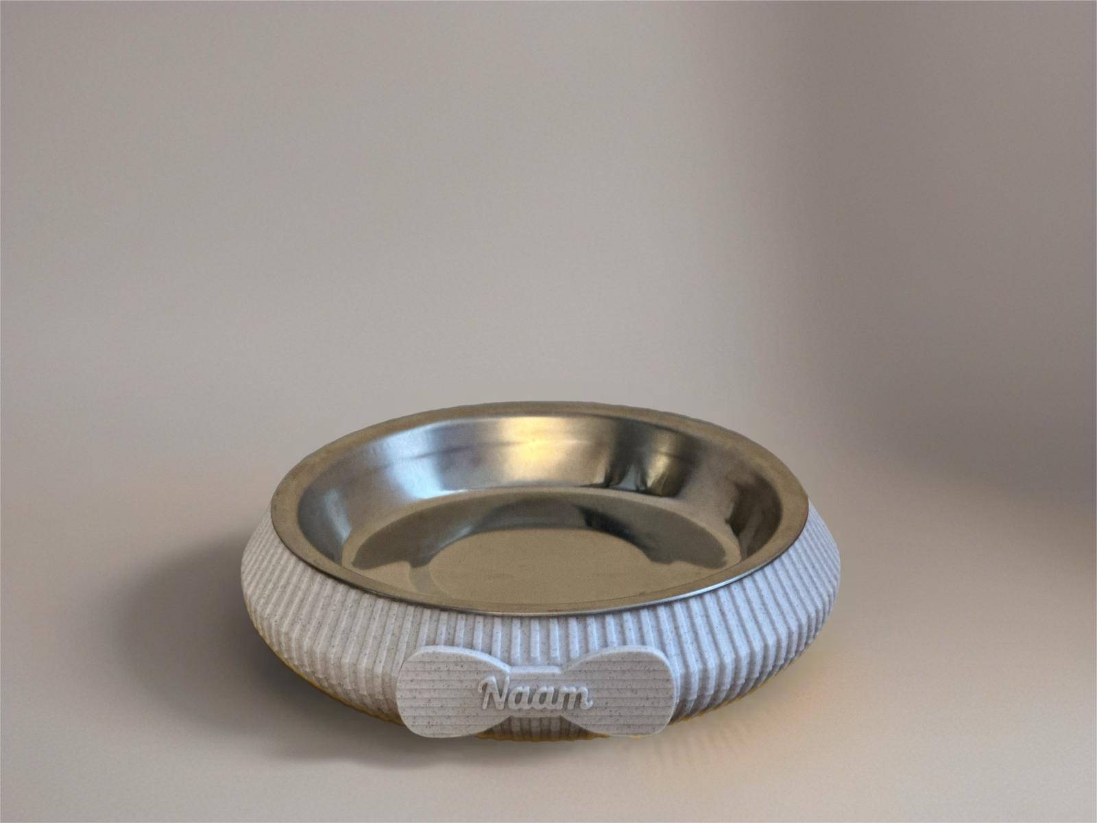 happy woef hondenbowl strik smal