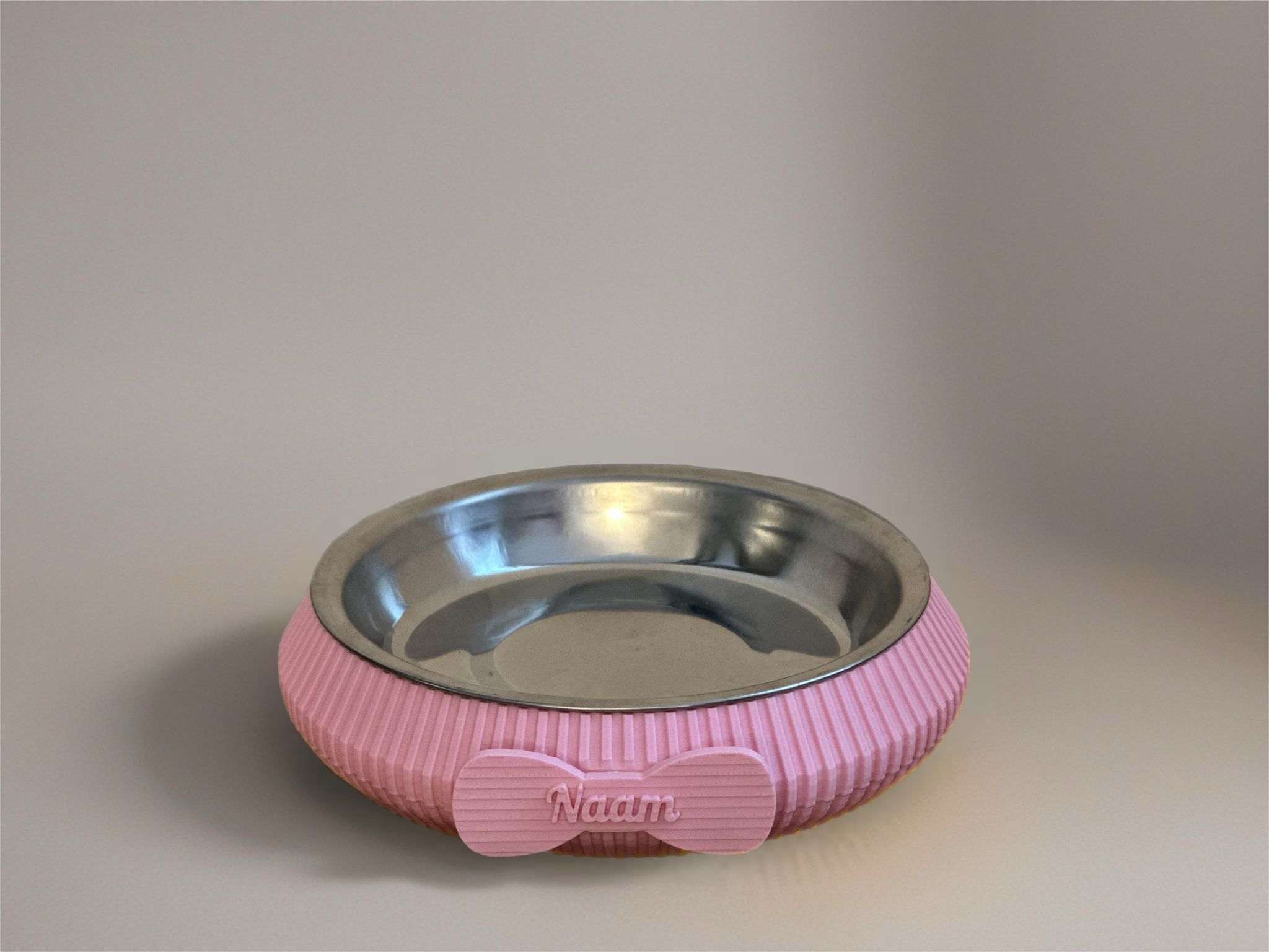 happy woef hondenbowl strik smal