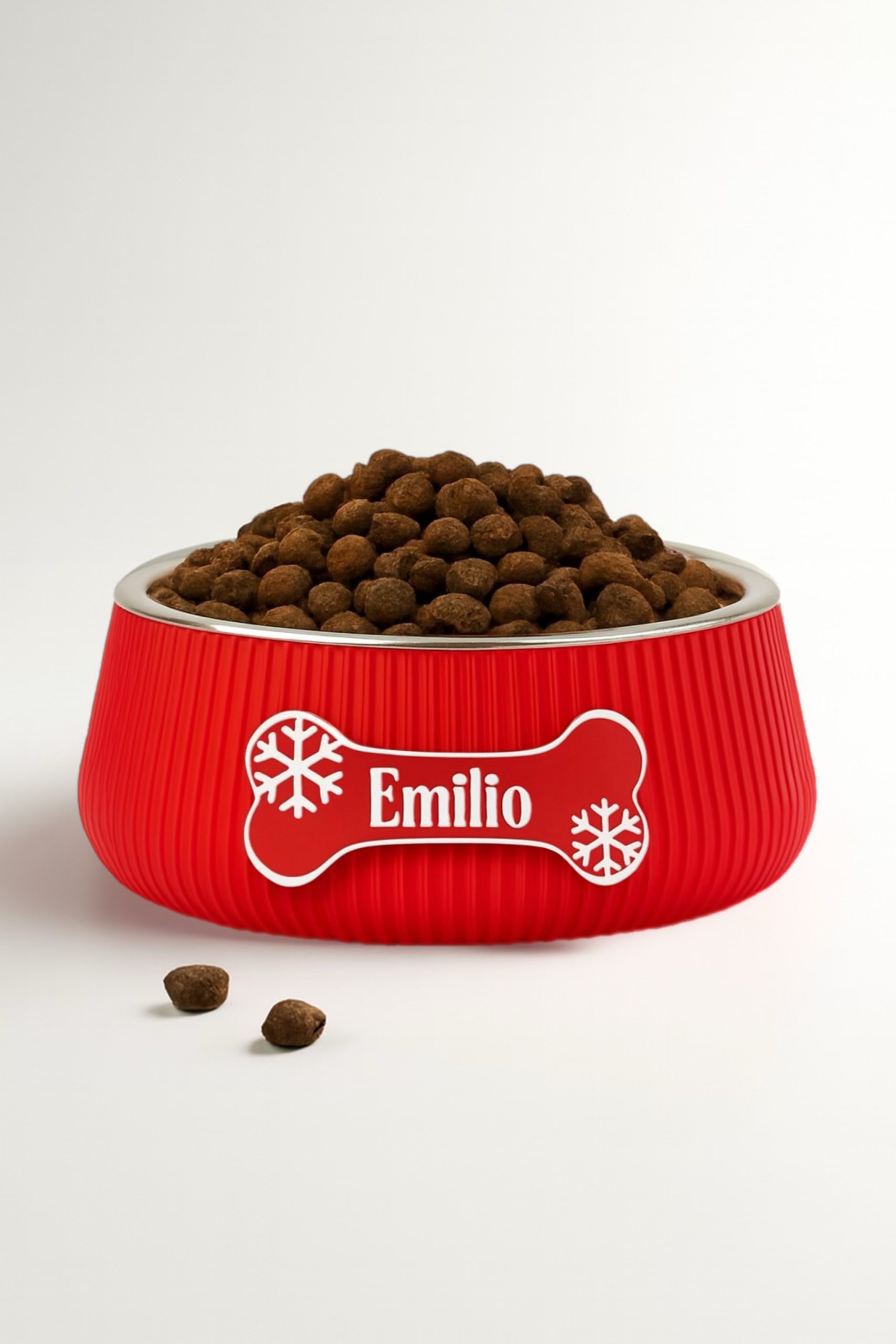 Bowl hond - Beentje christmas naam - Medium large