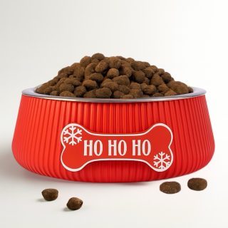 Bowl hond - Beentje ho ho ho - Large medium